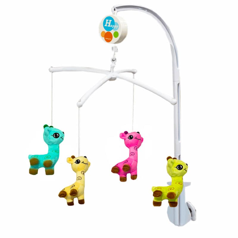 آویز تخت پولیشی زرافه Happy Baby