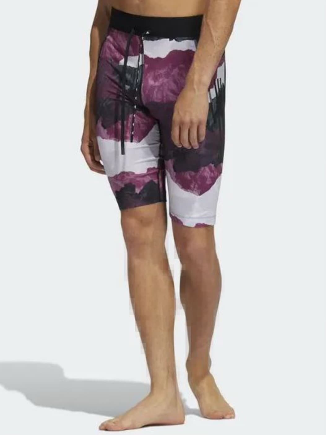 شلوارک ورزشی EARTH GRAPHIC FITTED YOGA SHORTS SORT — تصویر ۴