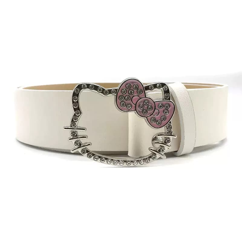 کمربند کیتی Kitty belt سفید