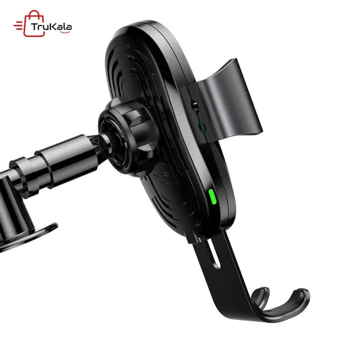 پایه نگهدارنده دو کاره و شارژر وایرلس هوشمند بیسوس Baseus — تصویر ۴