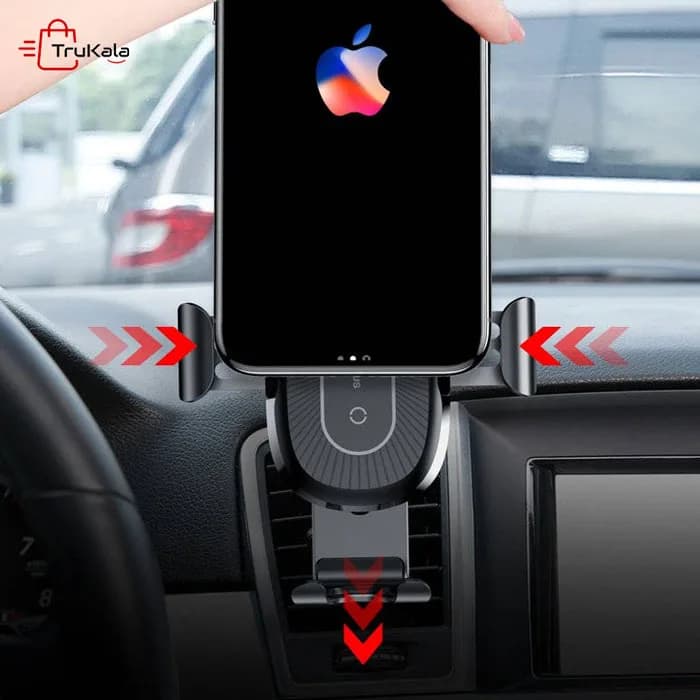پایه نگهدارنده دو کاره و شارژر وایرلس هوشمند بیسوس Baseus — تصویر ۸