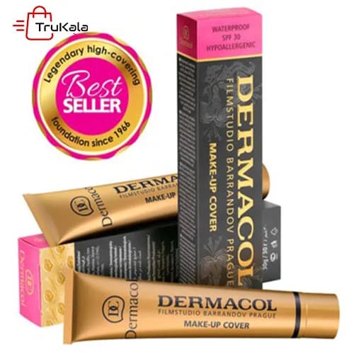 کرم پودر اصل و اورجینال درماکول Dermacol — تصویر ۲