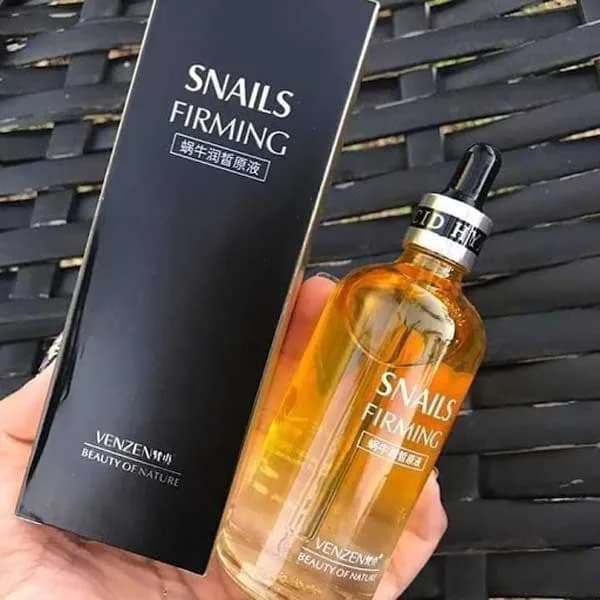 سرم سفت کننده و لیفتینگ صورت حلزون برند ونزن – snails firming venzen — تصویر ۲