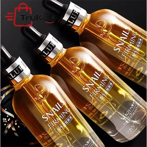 سرم سفت کننده و لیفتینگ صورت حلزون برند ونزن – snails firming venzen — تصویر ۵