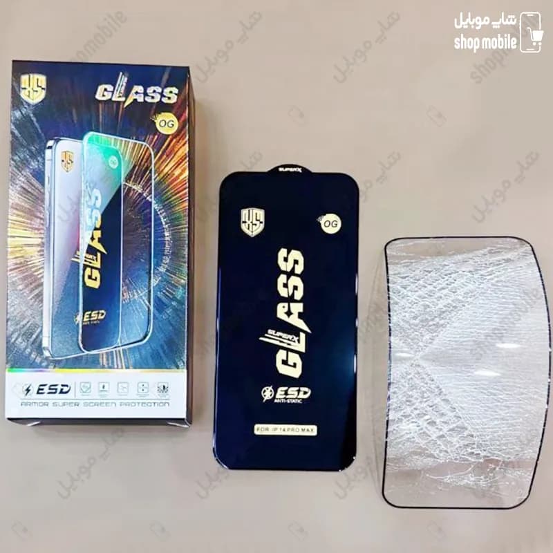 گلس گوشی آیفون 13 پرو (گلس شیشه ای Anti Static مدل OG Super X) — تصویر ۳