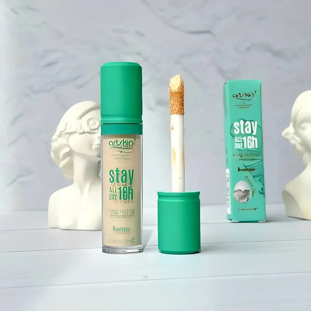 کانسیلر مایع آرت اسکین Artskin پوکه سبز با پوشش دهی کامل — تصویر ۵