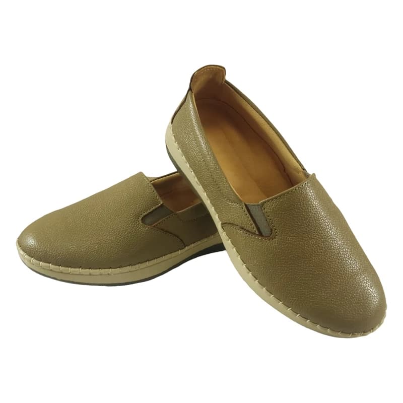 کفش طبی زنانه چرم طبیعی کد 737 — تصویر ۵