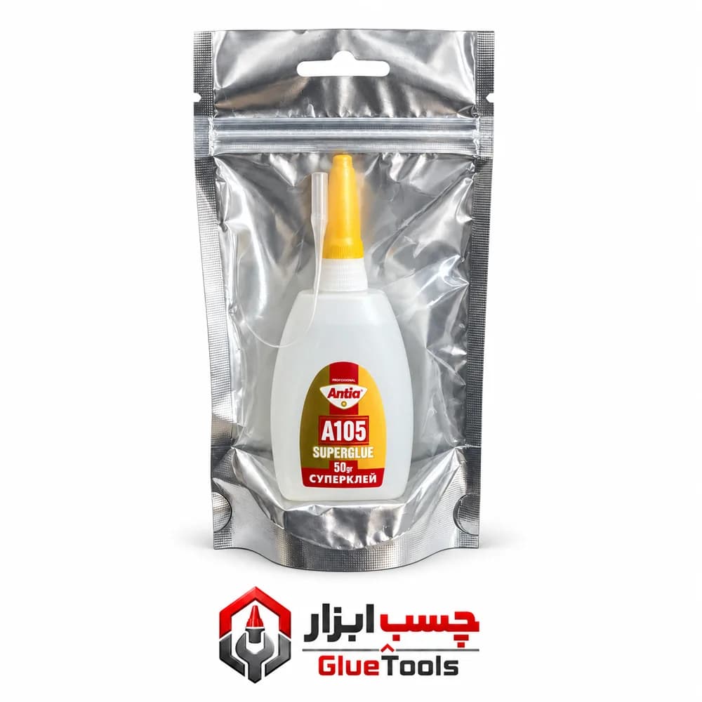 چسب قطرهای ساندیسی آنتیا A105 وزن ۵۰ گرم — تصویر ۲