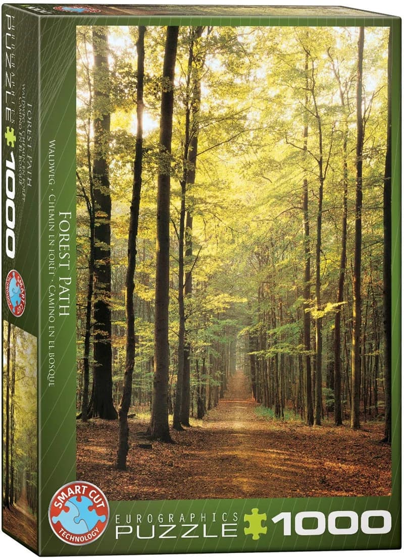 پازل 1000 تكه یوروگرافیک طرح Forest Path كد 3846-6000