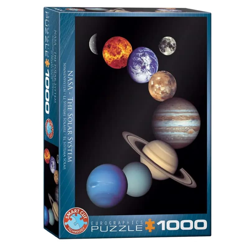 پازل 1000 تكه یوروگرافیک طرح Nasa, The Solar System كد 0100-6000