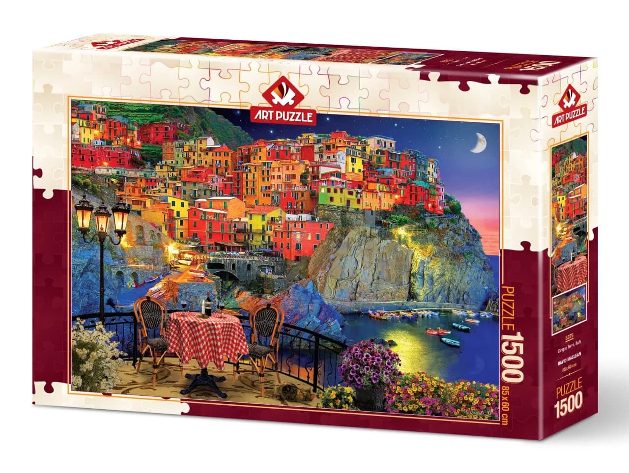 پازل 1500 تكه آرت پازل طرح Cinque Terre, Italy كد 5375