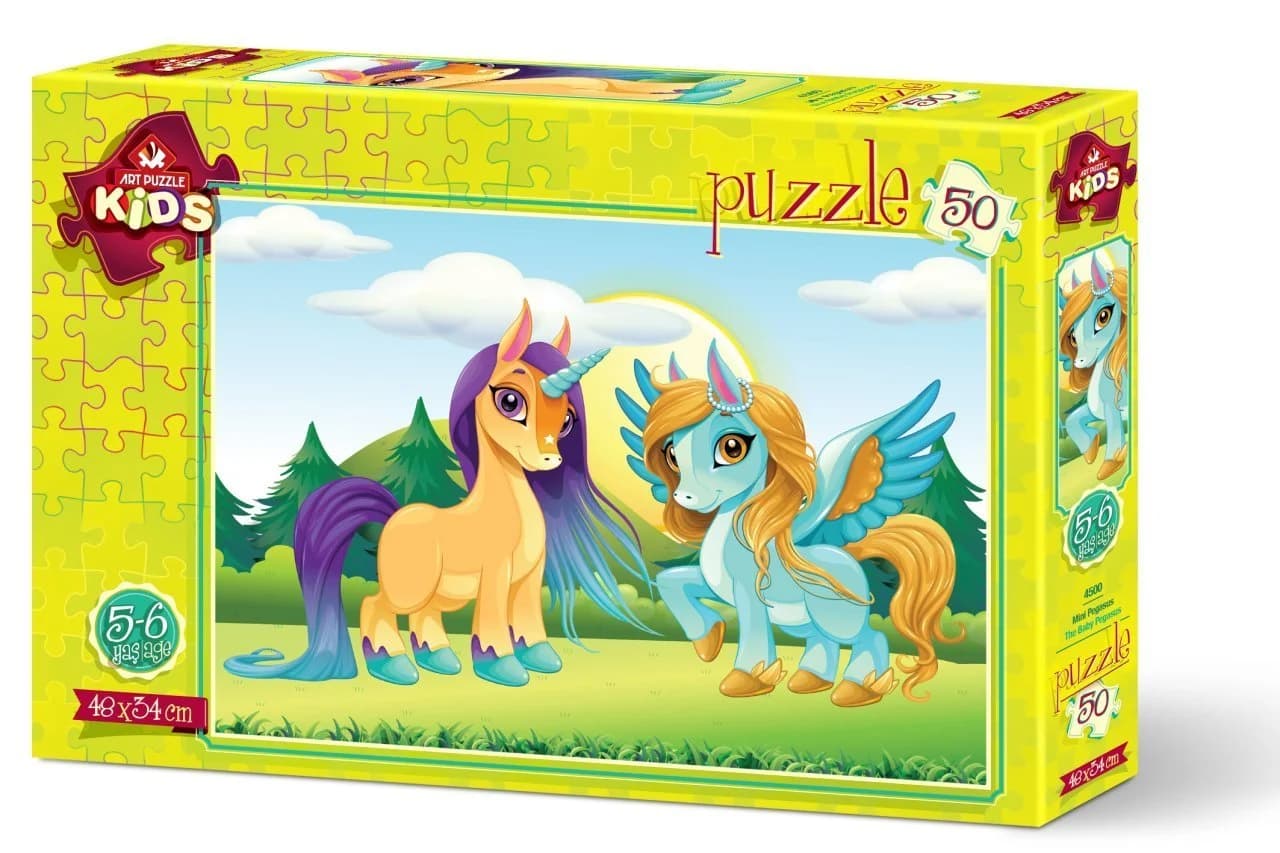 پازل 50 تكه آرت پازل طرح Mini Pegasu كد 4500