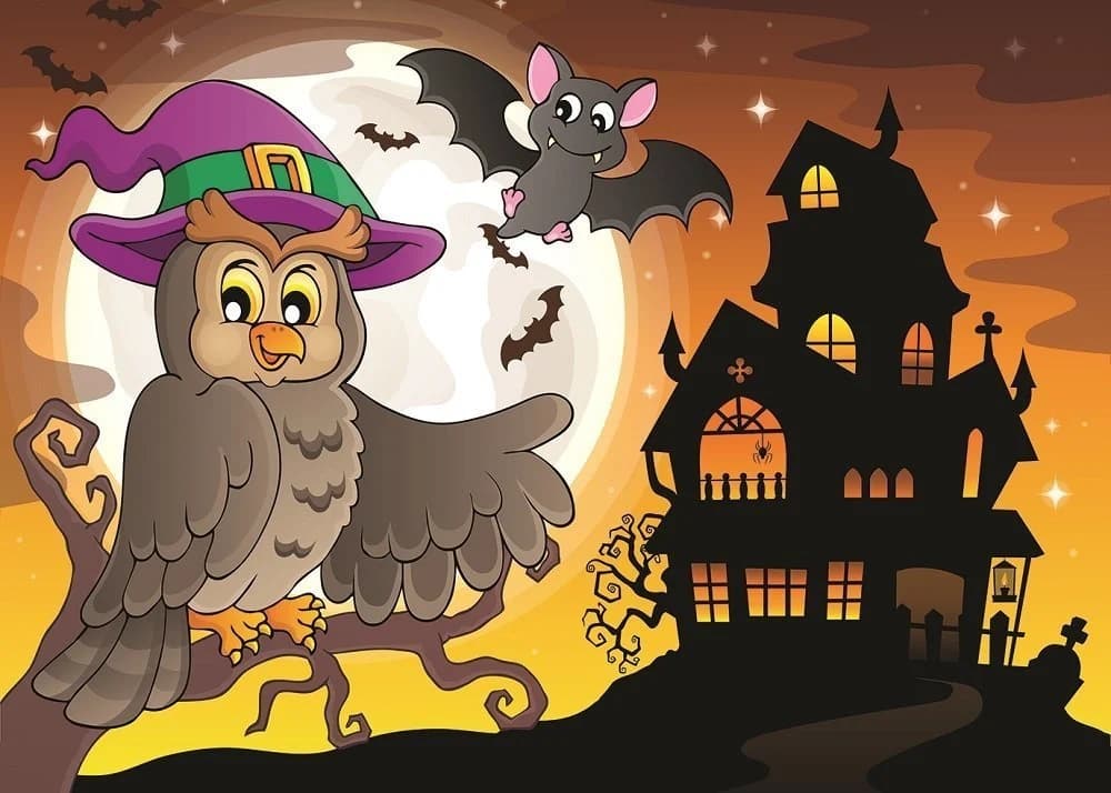 پازل 200 تكه آرت پازل طرح Owl and Bewitched كد 4517 — تصویر ۲
