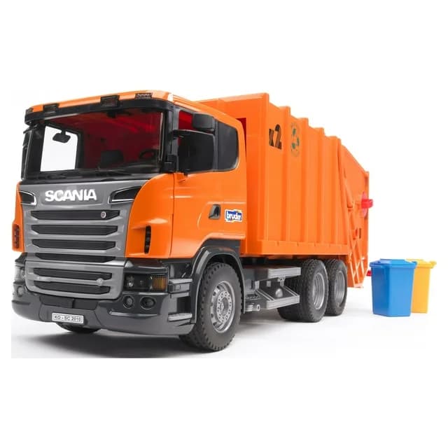 ماشین بازی برودر مدل Scania R-Series Garbage Truck