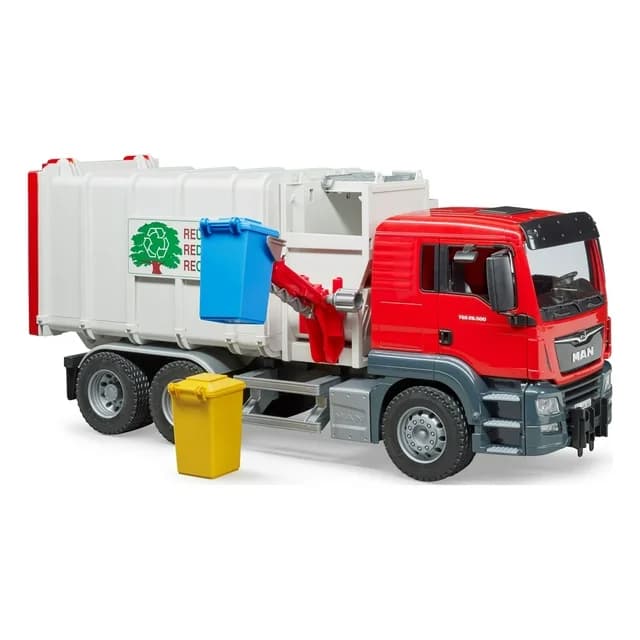 ماشین بازی برودر مدل MAN TGS Side Loading Garbage Truck