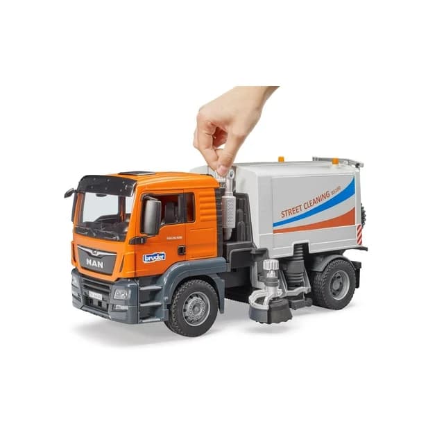 ماشین بازی برودر مدل MAN TGS Street Sweeper — تصویر ۶