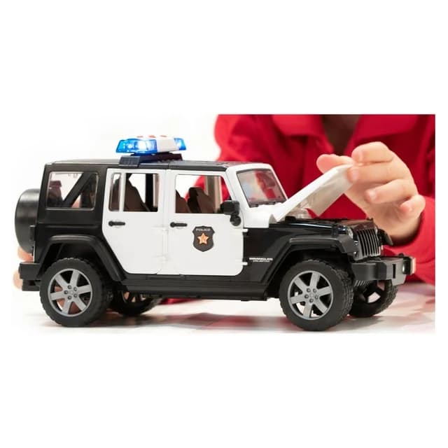 ماشین بازی برودر مدل Jeep Rubicon Police Car — تصویر ۲
