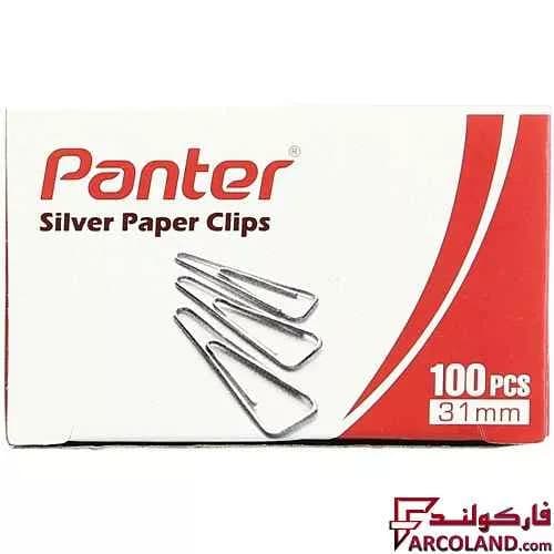 گیره کاغذ پنتر کد PC102 بسته 100 عددی — تصویر ۲