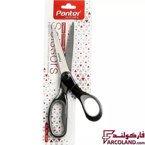 قیچی پنتر مدل کلاسیک کد Classic S101 بسته 12 عددی — تصویر ۳