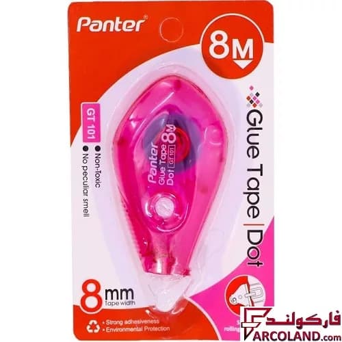 چسب نواری دوطرفه پنتر کد GT101 بسته 12 عددی — تصویر ۵