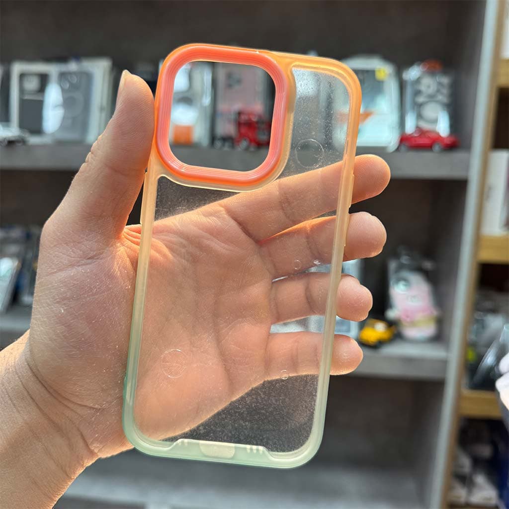 گارد شفاف دور رنگی Iphone 14 pro
