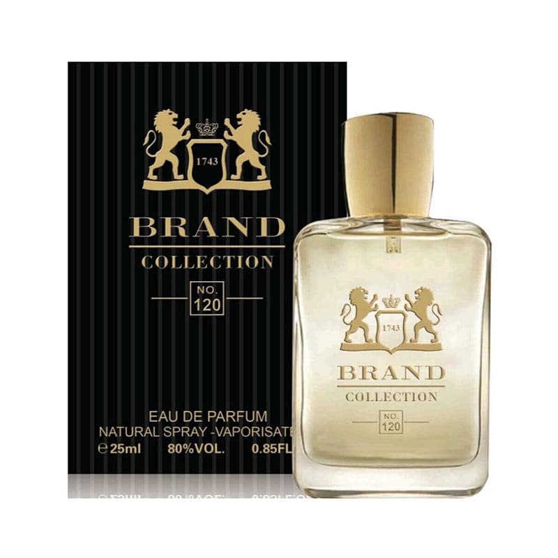 ادکلن مردانه برند کالکشن کد 120 رایحه پرفیوم د مارلی شاگیا (Parfums de Marly Shagya) حجم 25 میل – Brand Collection