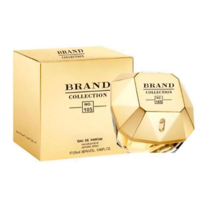 ادکلن زنانه برند کالکشن کد 105 رایحه پاکو رابان لیدی میلیون (Paco Rabanne Lady Million) حجم 25 میل – Brand Collection