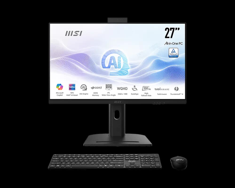 کامپیوتر همه کاره 27 اینچ ام اس آی مدل Modern AM273QP AI 1UM-Ultra 5 125H-16GB DDR5-1TB SSD-IPS — تصویر ۴
