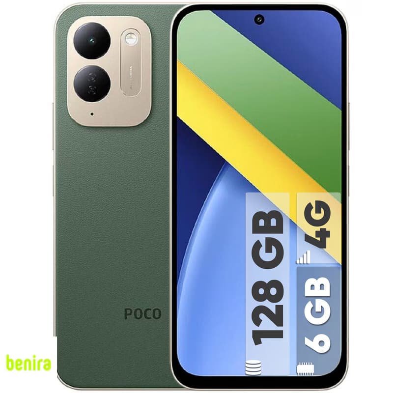 گوشی موبایل شیائومی مدل Poco C95 Pro دو سیم کارت ظرفیت 128 گیگابایت و رم 6 گیگابایت — تصویر ۳