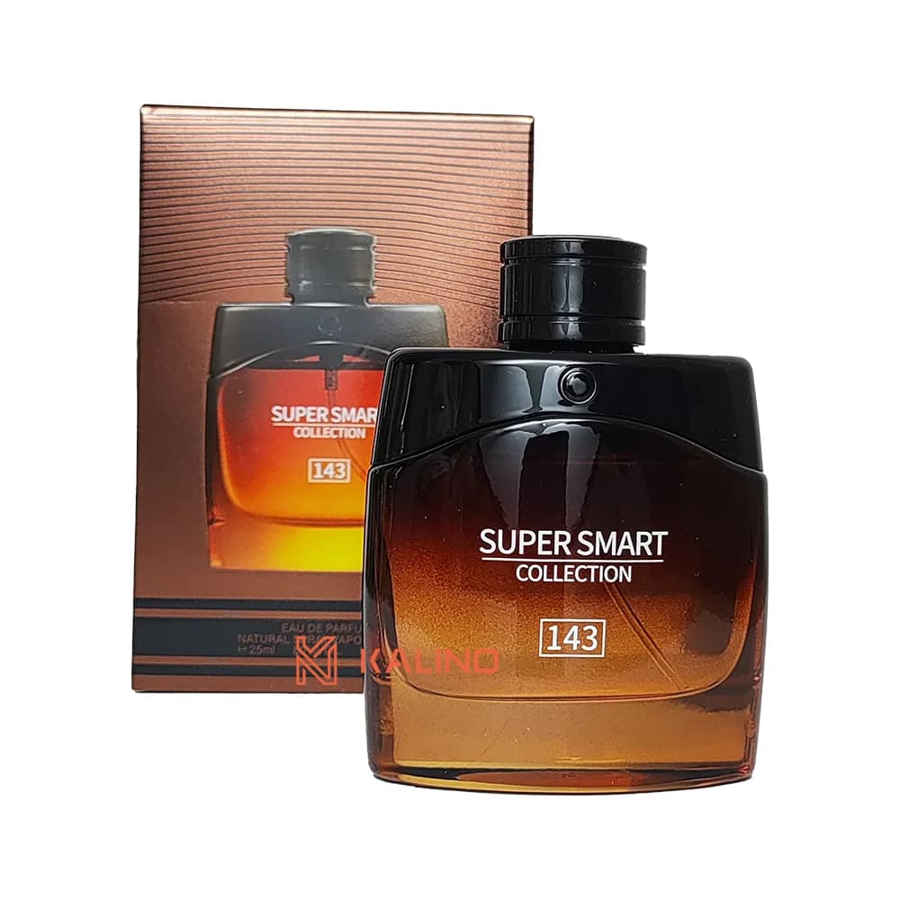 ادکلن مردانه مونت بلنک لجند نایت سوپر اسمارت کد 143 حجم 25 میل | Super Smart Mont Blanc Legend Night — تصویر ۲