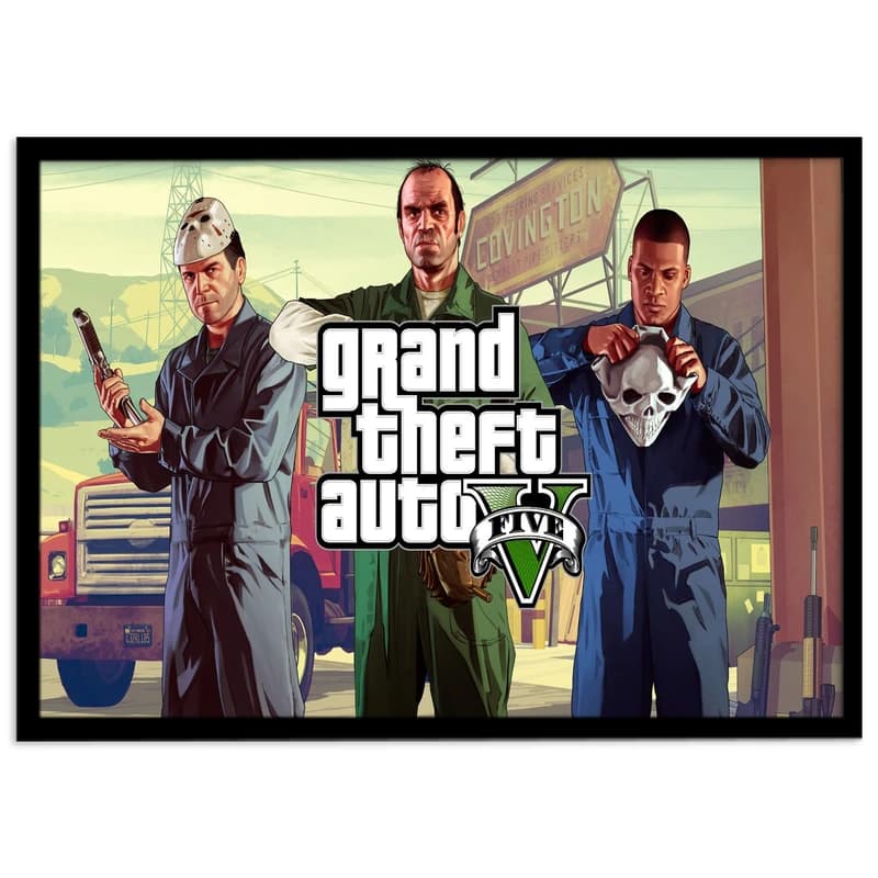 تابلو دکوراتیو GTA V