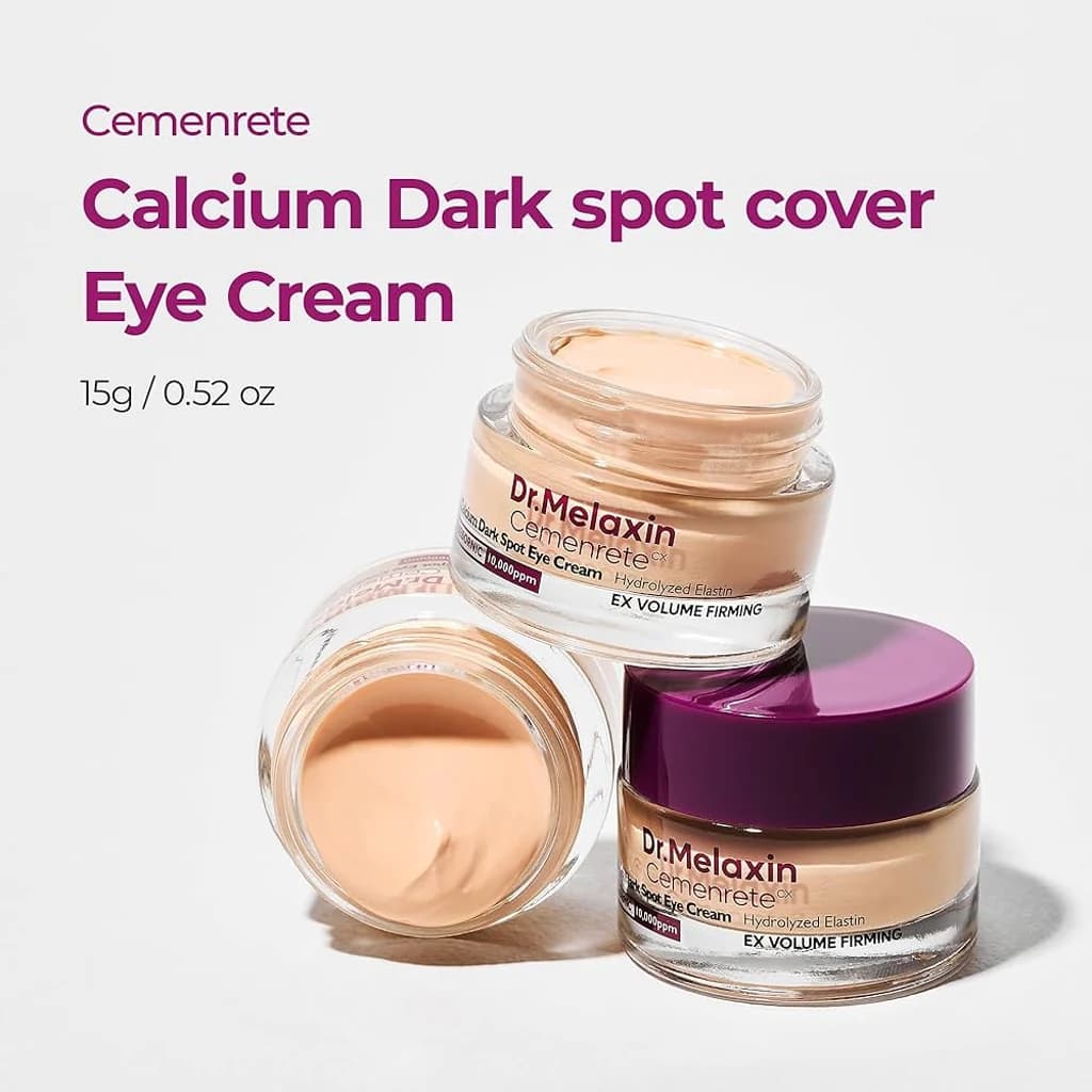 کرم دور چشم Dr. Melaxin Cemenrete Calcium Dark Spot Cover — تصویر ۳