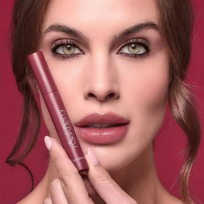 ریمل حجم دهنده و بلند کننده فارماسی Farmasi مدل Royal Cherry — تصویر ۲