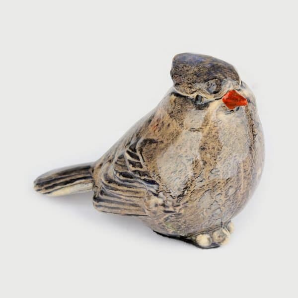 مجسمه چینی گنجشک کاردینال نماد عشق (بسته دو عددی) — تصویر ۷