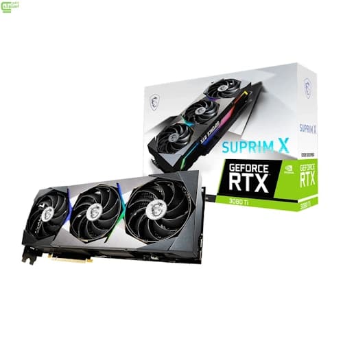 کارت گرافیک اماسآی مدل MSI GeForce RTX 3080 Ti SUPRIM X 12GB اپن باکس — تصویر ۵