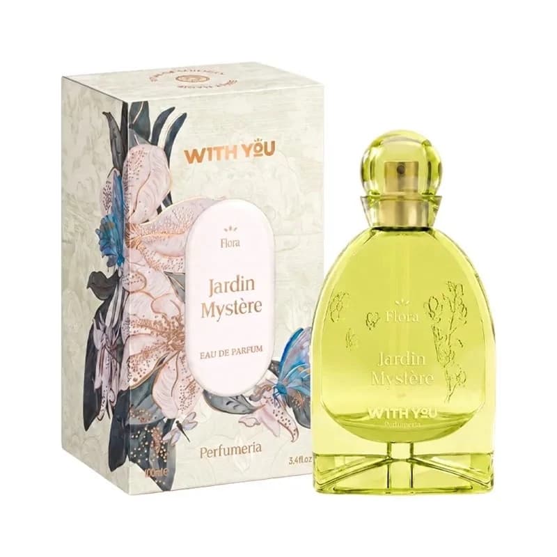 ادکلن زنانه ویت یو مدل Jardin Mystere ژاردین میستر حجم 100 میلیلیتر — تصویر ۳