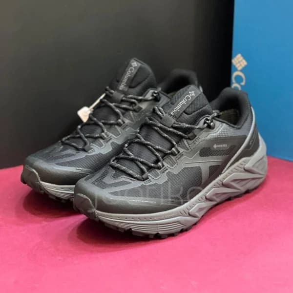 کلمبیا ویبرام مگا گریپ گورتکس مشکی طوسی Columbia Vibram Mega Grip Gore-Tex — تصویر ۴