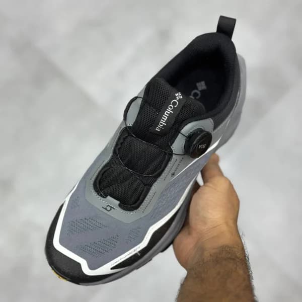 کفش کلمبیا تریل گورتکس طوسی مشکی سفید Columbia GORE-TEX Trail BOA — تصویر ۲