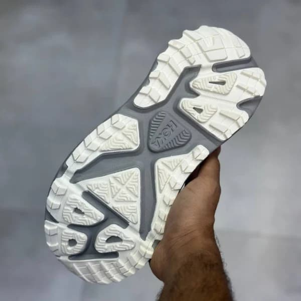 هوکا استینسون 7 طوسی Hoka Stinson 7 Stardust Alabaster — تصویر ۵