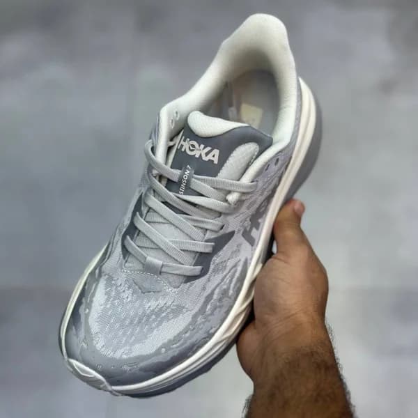 هوکا استینسون 7 طوسی Hoka Stinson 7 Stardust Alabaster — تصویر ۲