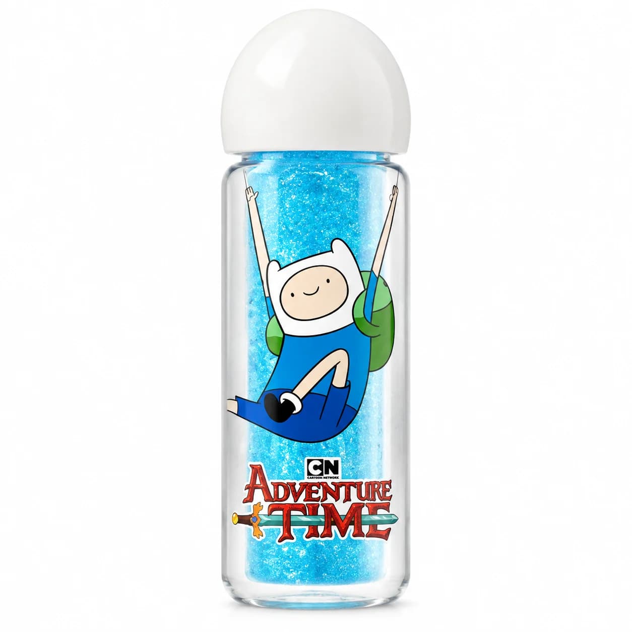 لیپ گلاس شیگلم مدل Adventure Time – رنگ آبی (Frosty)
