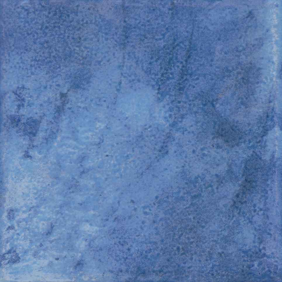 کاشی استخری البرز طرح ویتو براق سایز ۱۵-۱۵ کد Vito Blue