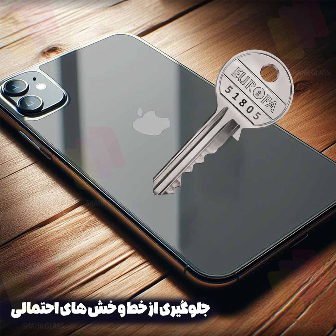 محافظ پشت گوشی شهر گلس مدل TPBS20 مناسب برای گوشی موبایل سامسونگ Galaxy S25 FE — تصویر ۴