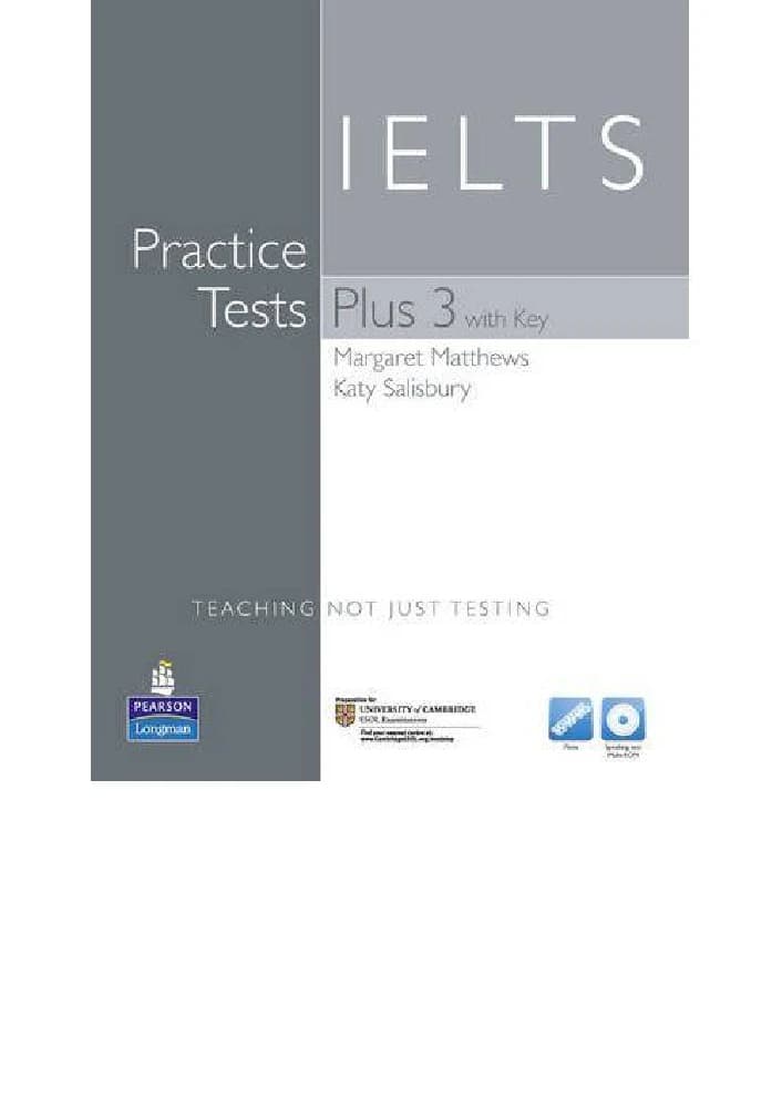 کتاب IELTS Practice Tests Plus 3 (آزمونهای تمرینی پلاس آیلتس، جلد ۳) نسخه انگلیسی PDF