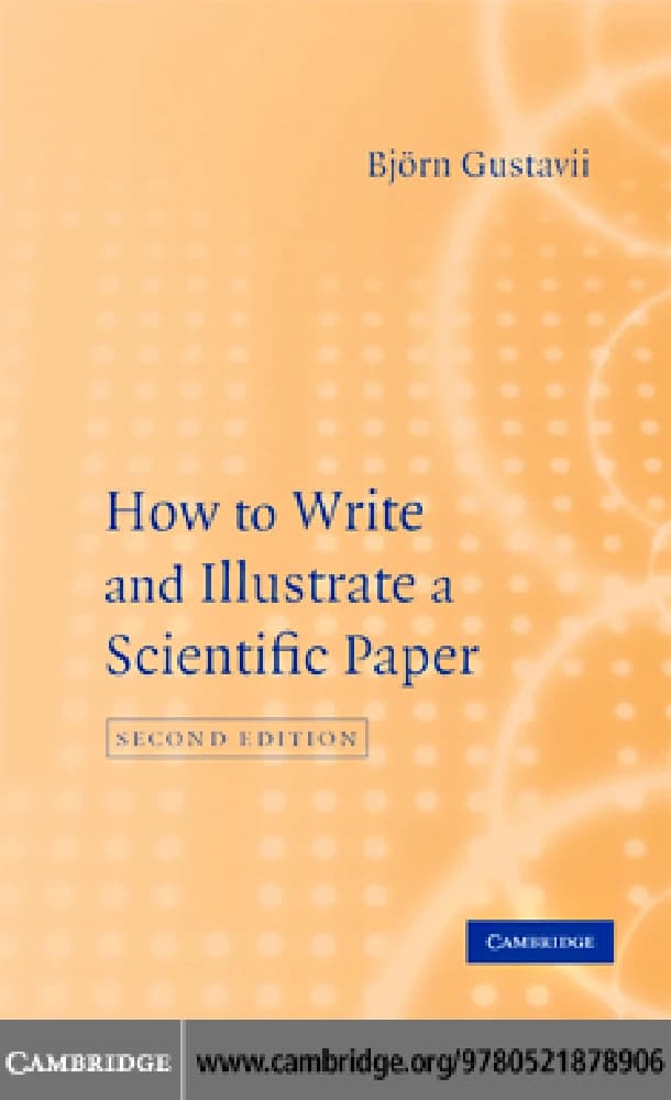 کتاب How to Write a Scientific Paper (چگونه یک مقاله علمی بنویسیم) نسخه انگلیسی PDF