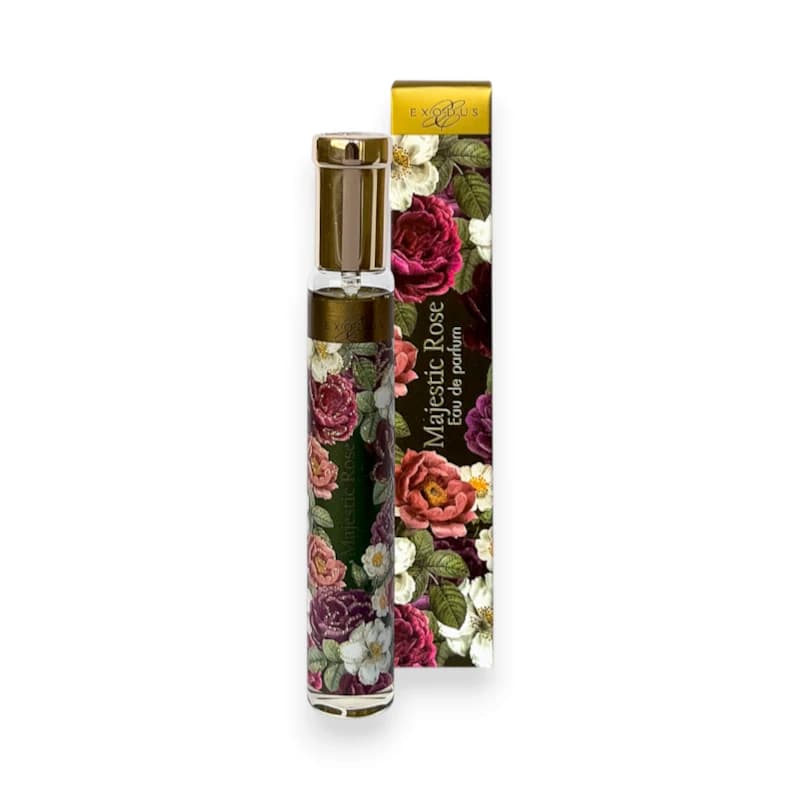 عطر ادکلن جیبی اگزودوس مدل مجستیک رز زنانه (مشابه گوچی فلورا) – ۳۰ میلیلیتر