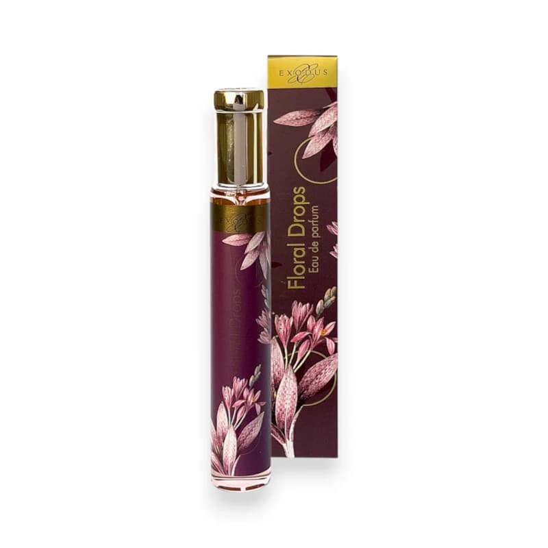 عطر ادکلن جیبی اگزودوس مدل فلورال دراپس زنانه (مشابه لانکوم ترزور میدنایت رز) – ۳۰ میلیلیتر