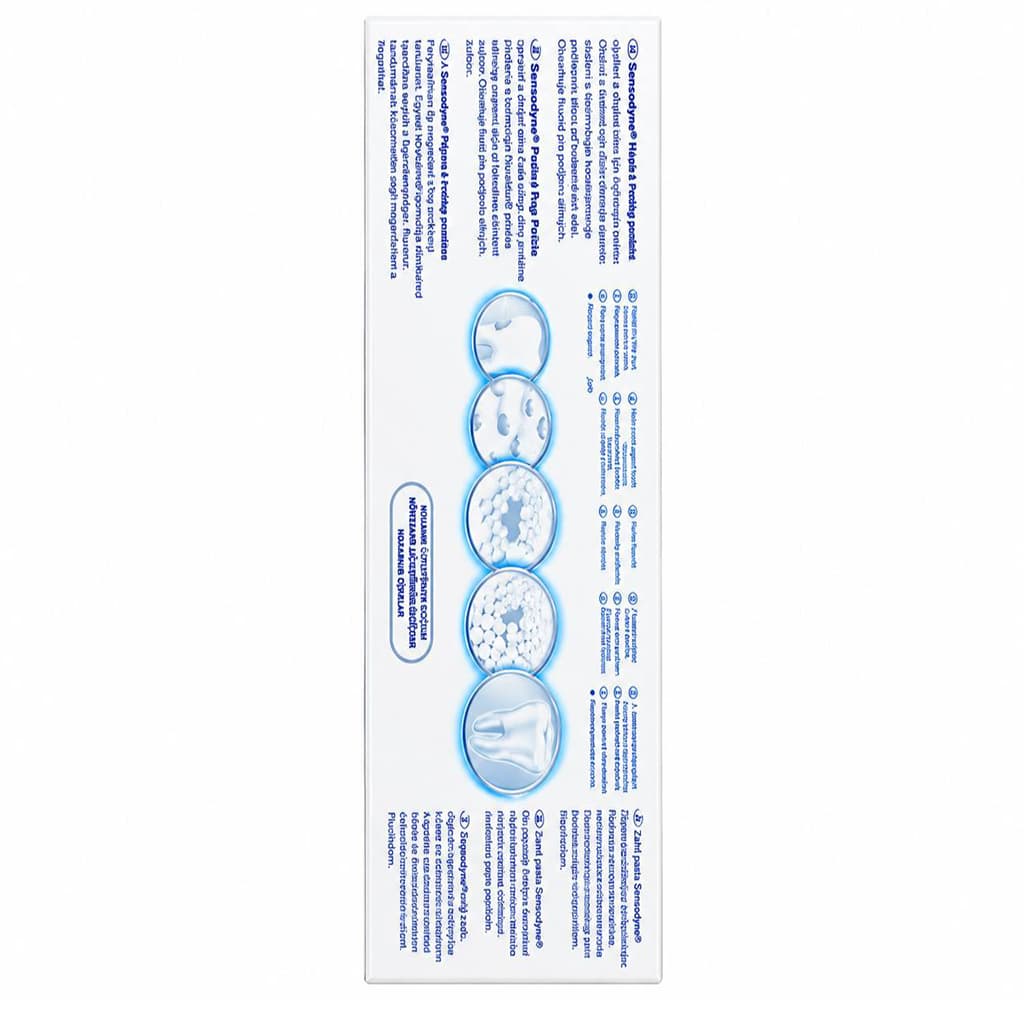 خمیر دندان سنسوداین مدل سفید کننده بلانچر Sensodyne Repair & Protect Blancheur — تصویر ۳
