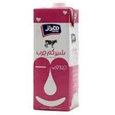 شیر تتراپک کم چرب فرادما هراز 1 لیتر