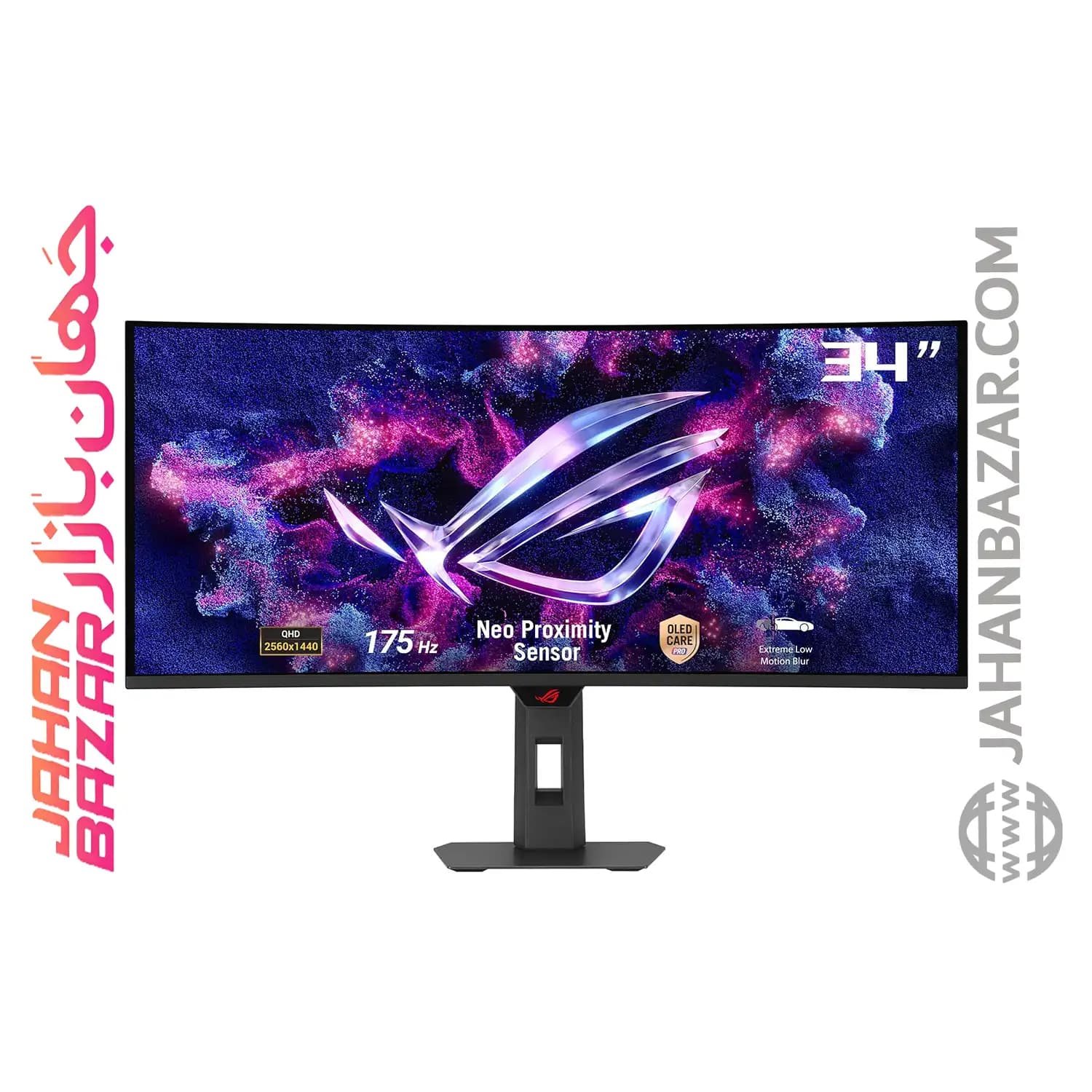 مانیتور گیمینگ 34 اینچ ایسوس OLED ROG Strix Ultrawide ASUS مدل XG34WCDG — تصویر ۶